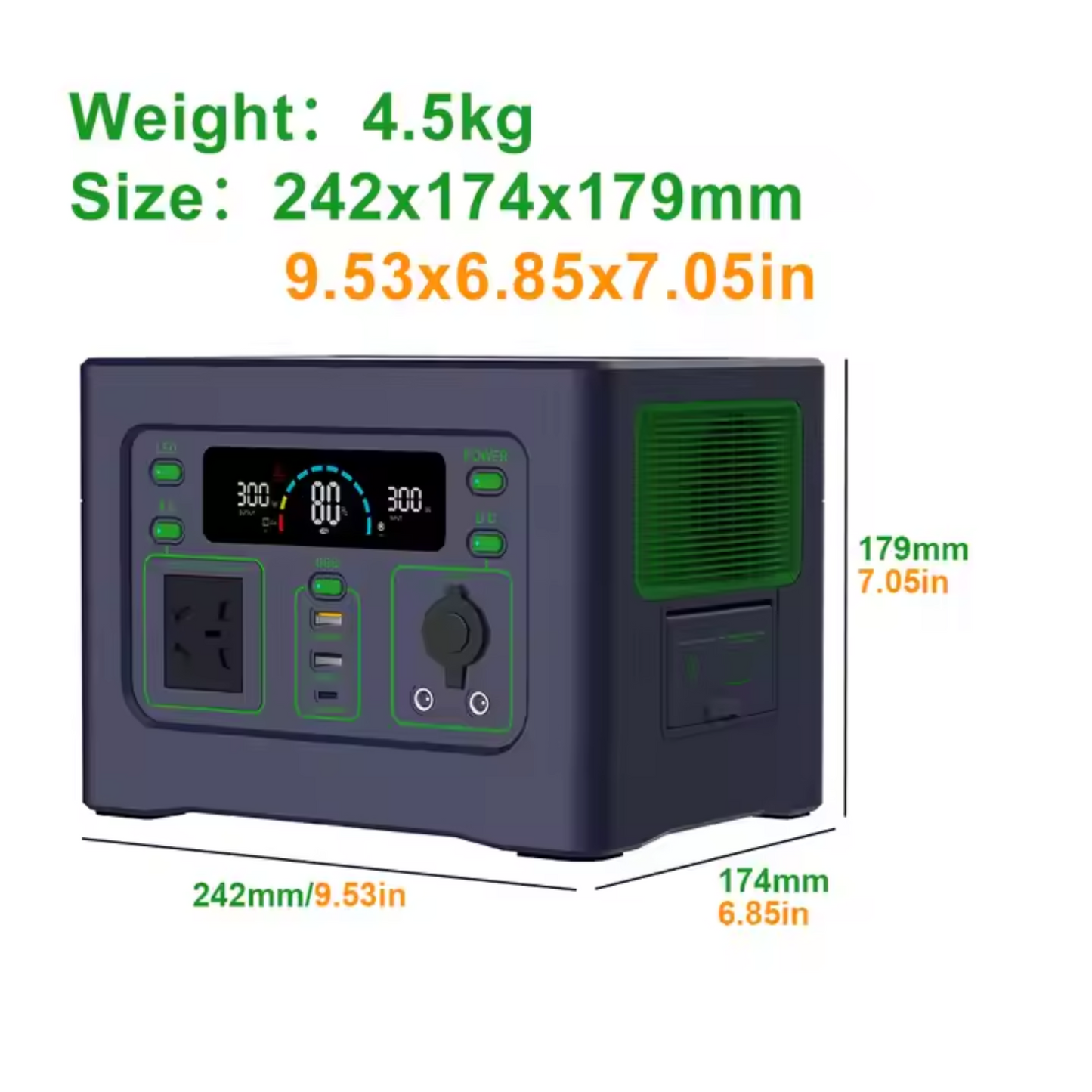 GreenVolt Pulse 600 Solar Generator