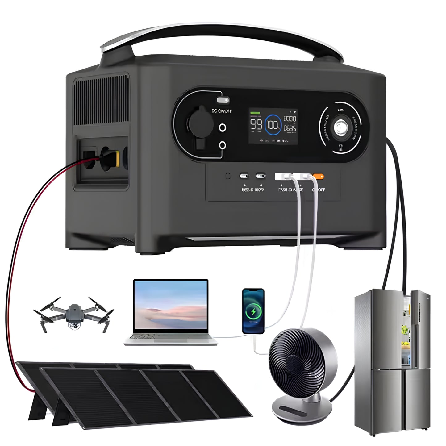 VoltraCore V1000X Solar Generator